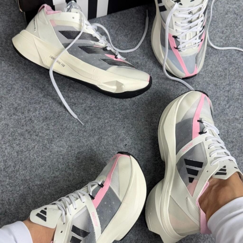 Adizero Adios Pro 3 Pulse Off Rose